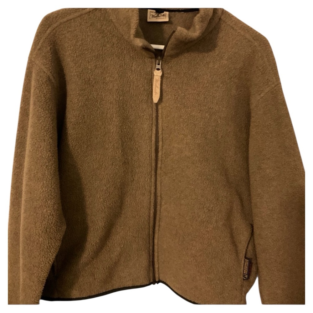 WOOLRICH Women’s Malden Mills Polar Fleece Full Zip Jacket, Size Large